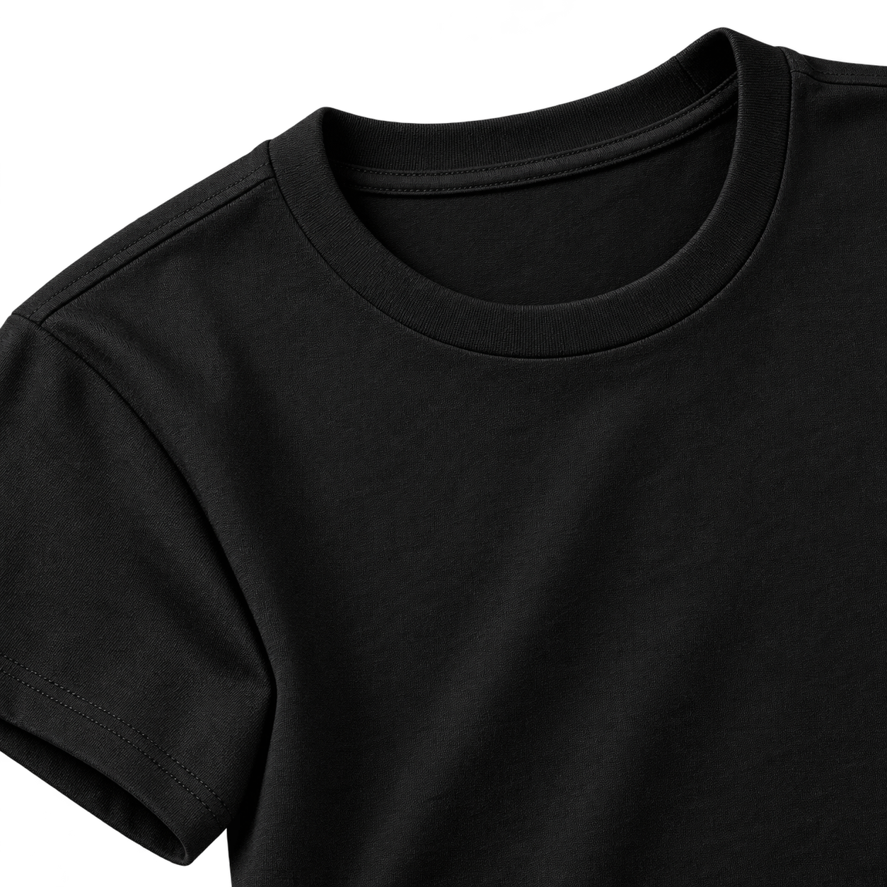 UrbanEdge Premium Casual Cotton T-Shirt Black Color Premium Quality - Image 3