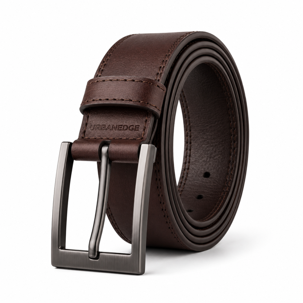 UrbanEdge Premium Leather Belt for Men – Stylish Adjustable Formal & Casual Waist Belt