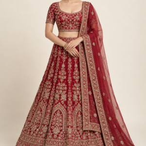 Zarika Royale Embroidered Bridal Lehenga