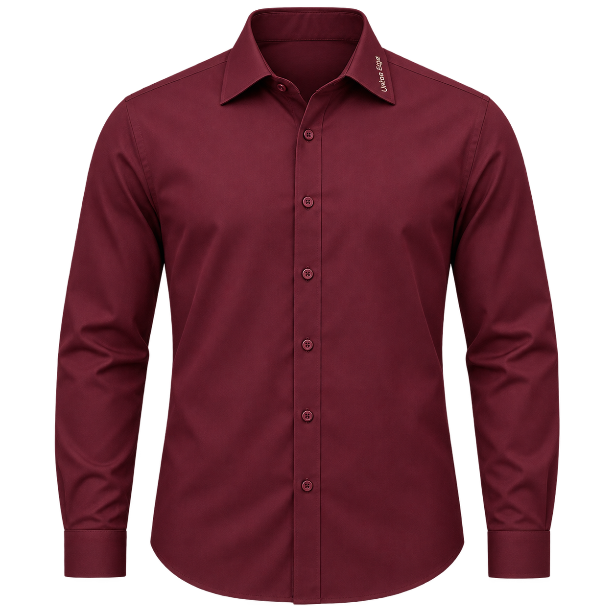Urban Edge Premium Maroon Formal Shorts for Men