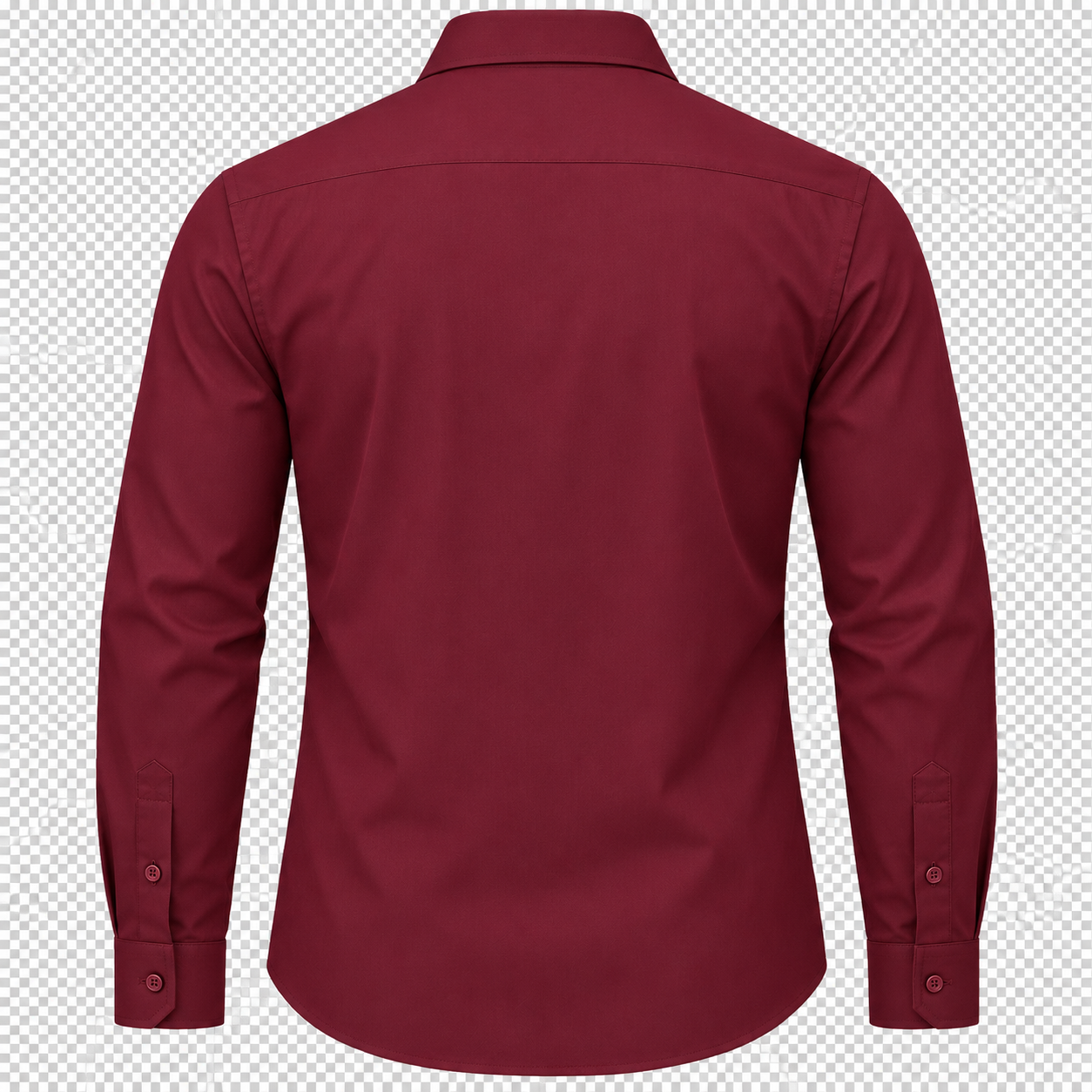 Urban Edge Premium Maroon Formal Shorts for Men - Image 2